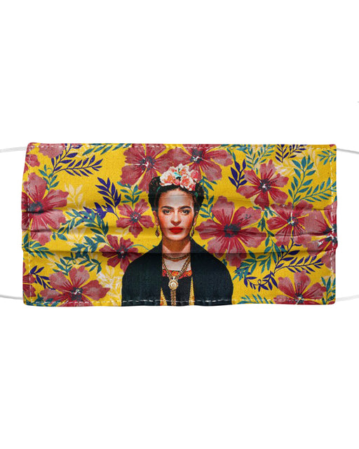 Frida tropical Prints Mask
