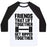 Virgin Teez  Baseball Tee Unisex Classic Baseball Tee / x-small / White/Black FRIENDS THAT LIFT TOGETHER GET RIPPED TOGETHER UNISEX CLASSIC BASEBALL TEE