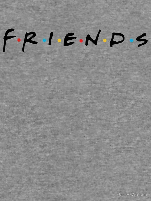 Manahil Sweat Shirt Friends (TV Show) Gray Sweat Shirt