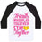 Virgin Teez  Baseball Tee Unisex Classic Baseball Tee / x-small / White/Black FRIENDS WHO PLAY TOGETHER UNISEX CLASSIC BASEBALL TEE
