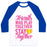 Virgin Teez  Baseball Tee Unisex Classic Baseball Tee / x-small / White/Blue FRIENDS WHO PLAY TOGETHER UNISEX CLASSIC BASEBALL TEE