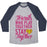 Virgin Teez  Baseball Tee Unisex Tri-Blend Baseball Tee / small / Athletic Gray / Navy FRIENDS WHO PLAY TOGETHER UNISEX TRI-BLEND BASEBALL TEE