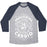 Virgin Teez  Baseball Tee Unisex Tri-Blend Baseball Tee / small / Athletic Gray / Navy FROLICKING IS MY CARDIO UNISEX TRI-BLEND BASEBALL TEE