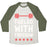 Virgin Teez  Baseball Tee Unisex Tri-Blend Baseball Tee / small / Oatmeal / Moss FUELED WITH FREEDOM UNISEX TRI-BLEND BASEBALL TEE