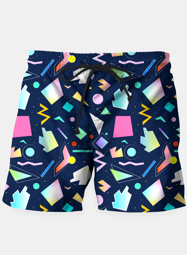 Ayaz Ahmed Shorts Funny Colorful Pattern Shorts
