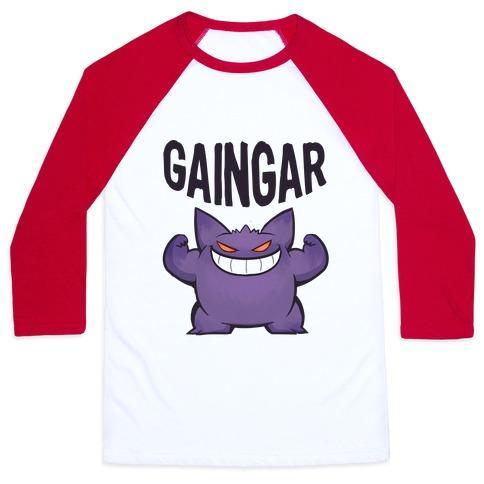Virgin Teez  Baseball Tee Unisex Classic Baseball Tee / x-small / White/Red GAINGAR UNISEX CLASSIC BASEBALL TEE