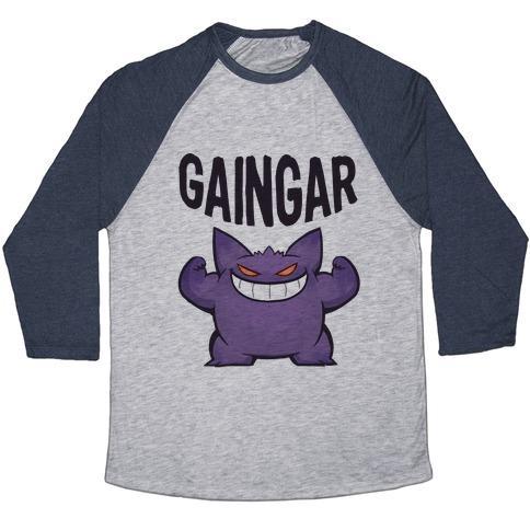 Virgin Teez  Baseball Tee Unisex Tri-Blend Baseball Tee / small / Athletic Gray / Navy GAINGAR UNISEX TRI-BLEND BASEBALL TEE