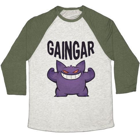 Virgin Teez  Baseball Tee Unisex Tri-Blend Baseball Tee / small / Oatmeal / Moss GAINGAR UNISEX TRI-BLEND BASEBALL TEE