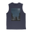 VIRGIN TEEZ Tank Tops Navy / Unisex / S Game of Thrones - Jon Snow Premium Adult Muscle Top