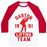 Virgin Teez  Baseball Tee Unisex Classic Baseball Tee / x-small / White/Red GASTON LIFTING TEAM UNISEX CLASSIC BASEBALL TEE