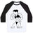 Virgin Teez  Baseball Tee Unisex Classic Baseball Tee / x-small / White/Black GET BUFF UNISEX CLASSIC BASEBALL TEE
