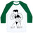 Virgin Teez  Baseball Tee Unisex Classic Baseball Tee / x-small / White/Dark Green GET BUFF UNISEX CLASSIC BASEBALL TEE