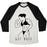 Virgin Teez  Baseball Tee Unisex Tri-Blend Baseball Tee / small / Oatmeal / Black GET BUFF UNISEX TRI-BLEND BASEBALL TEE