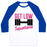 Virgin Teez  Baseball Tee Unisex Classic Baseball Tee / x-small / White/Blue GET LOW SQUATIANA PARODY UNISEX CLASSIC BASEBALL TEE
