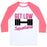 Virgin Teez  Baseball Tee Unisex Classic Baseball Tee / x-small / White/Neon Pink GET LOW SQUATIANA PARODY UNISEX CLASSIC BASEBALL TEE