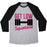 Virgin Teez  Baseball Tee Unisex Tri-Blend Baseball Tee / small / Athletic Gray / Black GET LOW SQUATIANA PARODY UNISEX TRI-BLEND BASEBALL TEE