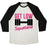Virgin Teez  Baseball Tee Unisex Tri-Blend Baseball Tee / small / Oatmeal / Black GET LOW SQUATIANA PARODY UNISEX TRI-BLEND BASEBALL TEE