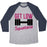 Virgin Teez  Baseball Tee Unisex Tri-Blend Baseball Tee / small / Athletic Gray / Navy GET LOW SQUATIANA PARODY UNISEX TRI-BLEND BASEBALL TEE