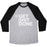 Virgin Teez  Baseball Tee Unisex Tri-Blend Baseball Tee / small / Athletic Gray / Black GET SHIT DONE UNISEX TRI-BLEND BASEBALL TEE