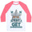 Virgin Teez  Baseball Tee Unisex Classic Baseball Tee / x-small / White/Neon Pink GET SHREDDED UNISEX CLASSIC BASEBALL TEE