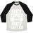 Virgin Teez  Baseball Tee Unisex Tri-Blend Baseball Tee / small / Oatmeal / Black GET TONED GET TATTED UNISEX TRI-BLEND BASEBALL TEE