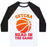 Virgin Teez  Baseball Tee Unisex Classic Baseball Tee / x-small / White/Black GETCHA HEAD IN THE GAME! UNISEX CLASSIC BASEBALL TEE