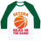Virgin Teez  Baseball Tee Unisex Classic Baseball Tee / x-small / White/Dark Green GETCHA HEAD IN THE GAME! UNISEX CLASSIC BASEBALL TEE