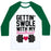 Virgin Teez  Baseball Tee Unisex Classic Baseball Tee / x-small / White/Dark Green GETTIN' SWOLE WITH MY SWEETHEART UNISEX CLASSIC BASEBALL TEE