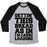 Virgin Teez  Baseball Tee Unisex Tri-Blend Baseball Tee / small / Athletic Gray / Black GETTIN' THIS BREAD AS IN I'M CARBO LOADING UNISEX TRI-BLEND BASEBALL TEE