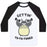 Virgin Teez  Baseball Tee Unisex Classic Baseball Tee / x-small / White/Black GETTIN' TOTOTONED UNISEX CLASSIC BASEBALL TEE