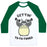 Virgin Teez  Baseball Tee Unisex Classic Baseball Tee / x-small / White/Dark Green GETTIN' TOTOTONED UNISEX CLASSIC BASEBALL TEE