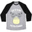 Virgin Teez  Baseball Tee Unisex Tri-Blend Baseball Tee / small / Athletic Gray / Black GETTIN' TOTOTONED UNISEX TRI-BLEND BASEBALL TEE