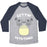 Virgin Teez  Baseball Tee Unisex Tri-Blend Baseball Tee / small / Athletic Gray / Navy GETTIN' TOTOTONED UNISEX TRI-BLEND BASEBALL TEE