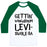 Virgin Teez  Baseball Tee Unisex Classic Baseball Tee / x-small / White/Dark Green GETTIN' WINGARDIUM LEVI-SWOLE-SA PARODY UNISEX CLASSIC BASEBALL TEE