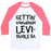 Virgin Teez  Baseball Tee Unisex Classic Baseball Tee / x-small / White/Neon Pink GETTIN' WINGARDIUM LEVI-SWOLE-SA PARODY UNISEX CLASSIC BASEBALL TEE