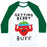 Virgin Teez  Baseball Tee Unisex Classic Baseball Tee / x-small / White/Dark Green GETTING BERRY BUFF UNISEX CLASSIC BASEBALL TEE