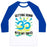 Virgin Teez  Baseball Tee Unisex Classic Baseball Tee / x-small / White/Blue GETTING DOWN WITH MY OMIES UNISEX CLASSIC BASEBALL TEE