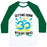 Virgin Teez  Baseball Tee Unisex Classic Baseball Tee / x-small / White/Dark Green GETTING DOWN WITH MY OMIES UNISEX CLASSIC BASEBALL TEE