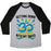 Virgin Teez  Baseball Tee Unisex Tri-Blend Baseball Tee / small / Athletic Gray / Black GETTING DOWN WITH MY OMIES UNISEX TRI-BLEND BASEBALL TEE