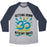 Virgin Teez  Baseball Tee Unisex Tri-Blend Baseball Tee / small / Athletic Gray / Navy GETTING DOWN WITH MY OMIES UNISEX TRI-BLEND BASEBALL TEE