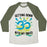 Virgin Teez  Baseball Tee Unisex Tri-Blend Baseball Tee / small / Oatmeal / Moss GETTING DOWN WITH MY OMIES UNISEX TRI-BLEND BASEBALL TEE