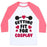 Virgin Teez  Baseball Tee Unisex Classic Baseball Tee / x-small / White/Neon Pink GETTING FIT FOR COSPLAY UNISEX CLASSIC BASEBALL TEE