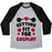 Virgin Teez  Baseball Tee Unisex Tri-Blend Baseball Tee / small / Athletic Gray / Black GETTING FIT FOR COSPLAY UNISEX TRI-BLEND BASEBALL TEE