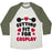 Virgin Teez  Baseball Tee Unisex Tri-Blend Baseball Tee / small / Oatmeal / Moss GETTING FIT FOR COSPLAY UNISEX TRI-BLEND BASEBALL TEE