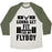Virgin Teez  Baseball Tee Unisex Tri-Blend Baseball Tee / small / Oatmeal / Moss GETTING FIT FOR MY FLYBOY UNISEX TRI-BLEND BASEBALL TEE