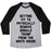 Virgin Teez  Baseball Tee Unisex Tri-Blend Baseball Tee / small / Athletic Gray / Black GETTING FIT TO PHYSICALLY REMOVE DONALD TRUMP FROM THE WHITE HOUSE UNISEX TRI-BLEND BASEBALL TEE