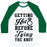 Virgin Teez  Baseball Tee Unisex Classic Baseball Tee / x-small / White/Dark Green GETTING HOT BEFORE TYING THE KNOT UNISEX CLASSIC BASEBALL TEE