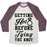 Virgin Teez  Baseball Tee Unisex Tri-Blend Baseball Tee / small / Oatmeal / Maroon GETTING HOT BEFORE TYING THE KNOT UNISEX TRI-BLEND BASEBALL TEE