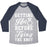 Virgin Teez  Baseball Tee Unisex Tri-Blend Baseball Tee / small / Athletic Gray / Navy GETTING HOT BEFORE TYING THE KNOT WHT UNISEX TRI-BLEND BASEBALL TEE