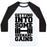 Virgin Teez  Baseball Tee Unisex Classic Baseball Tee / x-small / White/Black GETTING INTO SOME SHENANIGAINS UNISEX CLASSIC BASEBALL TEE